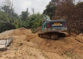 Pani Gold Mine Turunkan Excavator, Bersihkan Endapan Lumpur di Intake Air Terang
