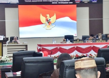 Bupati Saipul Mbuinga Sampaikan Penjelasan Perubahan APBD 2026 dalam Paripurna DPRD Pohuwato