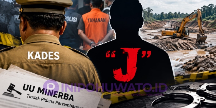Kades Taluduyunu Utara Tersandung Kasus PETI, Nama “J” Kini Disorot