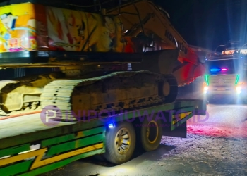 Polres Pohuwato Sikat 4 Ekskavator dari PETI Popayato
