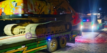 Polres Pohuwato Sikat 4 Ekskavator dari PETI Popayato