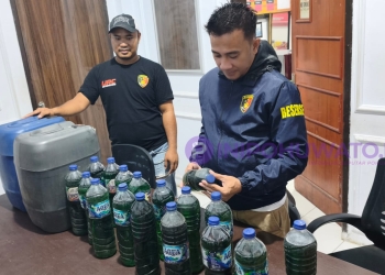 Viral Harga Pertalite Rp28 Ribu per Botol, Satreskrim Polres Pohuwato Turun Tangan